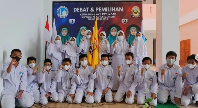 Debat dan Pemilihan Ketua dan Wakil Ketua OSIS SMP Islam Al Azhar 50 Sragen Masa Bakti 20212022