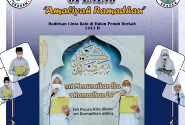 Opening Kegiatan Amaliyah Ramadhan