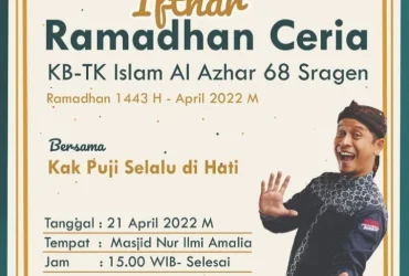 Buka Bersama KBTK Islam Al Azhar 68 Sragen